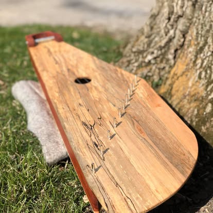 Spalted Maple and Padauk Kokle2