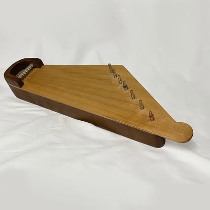 7 string Maple and Walnut Kantele