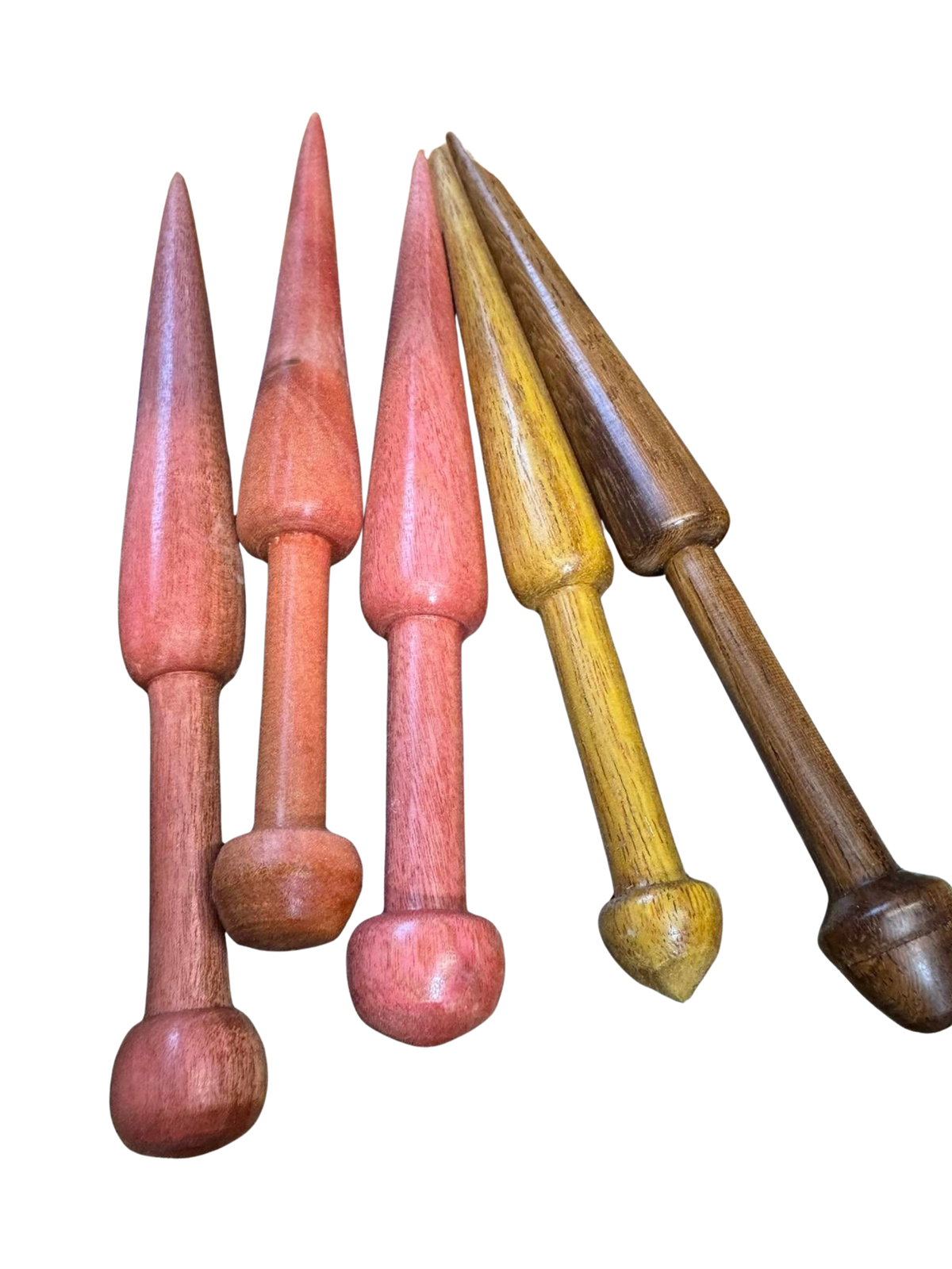 Hand turned Tapestry Bobbins
