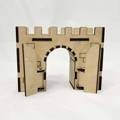 Castle Arch with Doors