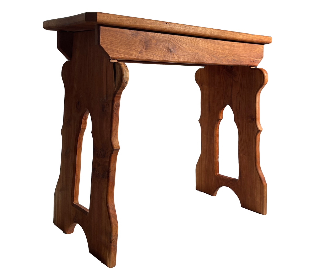 Cherry bench, arch