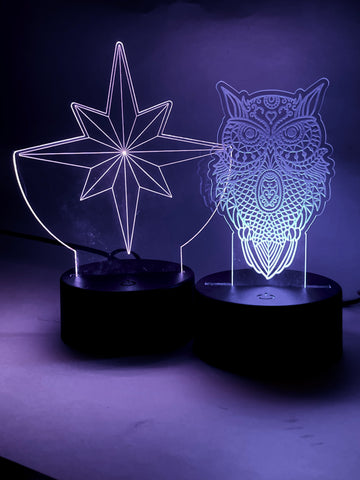 Custom 3d LED nightlight